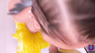 Hot Latina MILF in fishnet tights gets her ass smashed hard