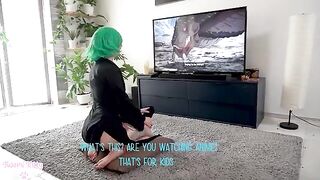 Saitama fucked tatsumaki cosplay with a perfect body and small tits