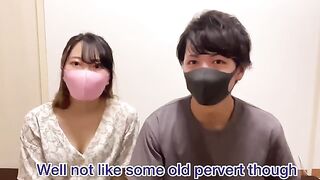 Japanese amateur has an orgasmic convulsion after intense meditation, a truly remarkable sight