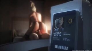 The hottest SFM compilation with Overwatch Mercy is here for you to watch