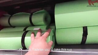 Can you help me choose a yoga mat for later outdoor fun?
