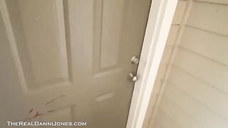 A hot mature woman, Danni Jones, fucks her new delivery guy friend