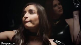 Sub Emily gets fucked by her Mistress Maitland in a hardcore scene