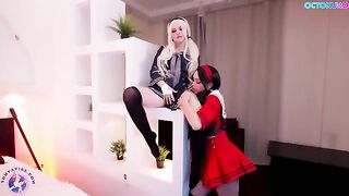Cosplay girl Babydoll fucked by her horny doppelganger Octokuro