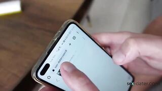 A sex dater found a stunning babe and fucked her hard