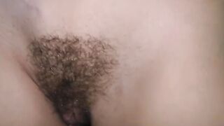 A sexy roommate with red lips kisses Loren’s big cock