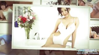 Two Japanese naughty girls are having their first time experience with a big cock