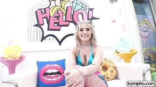 The petite nympho Chanel Camryn is hungry for intense action