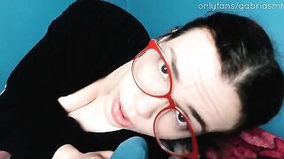 A nerdy redhead got her cunt eaten by a hot woman - Gabri ASMR