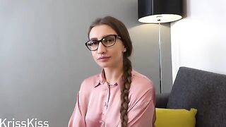 The man fucked his hot English tutor at her home hard