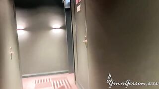 Skinny babe Gina Gerson gets her pussy pounded by BBC at home