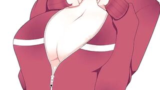 Sword Art Online: Suguha's huge tits anime Joi xxx
