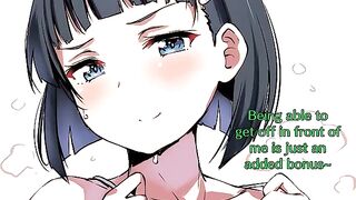Sword Art Online: Suguha's huge tits anime Joi xxx