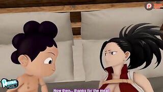 My Hero Academia's Momo and Mineta get steamy in this hot scene