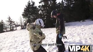 Picked up and fucked by a skier in HD