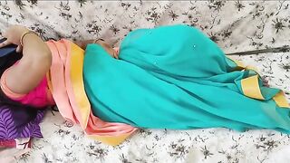 Rough sex with a hot Indian housewife in a saree