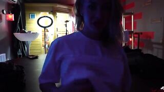 Kelly, the young and sensual amateur, shares her intimate moments in this steamy behind-the-scenes video