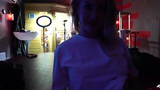 Kelly, the young and sensual amateur, shares her intimate moments in this steamy behind-the-scenes video