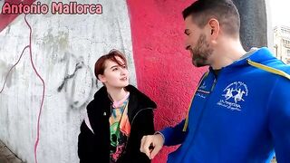 Submissive Russian schoolgirl gets picked up on the street by a stranger