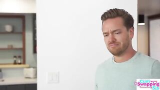 Stepbro tells Stepsis Chloe Temple, "You can blow perfect bubbles with cum."