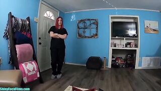 My stepmom used medicine to calm her shiny cock situation with me