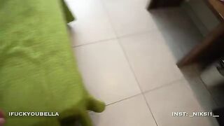 A girl is having fun with a stranger at the resort and gets intimate