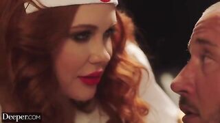 The red-haired Maitland Ward again finds herself in a steamy encounter