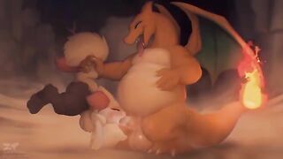 Hentai Porn with Fire-type Pokemon is too hot to handle