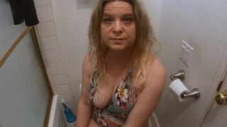 Stepmom helps her stepson to get a sperm sample for donation