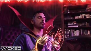 The incredible babe Ms. Marvel gets her pussy filled with Dr. Strange's cock
