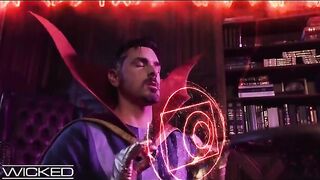 The incredible babe Ms. Marvel gets her pussy filled with Dr. Strange's cock