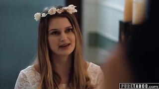 The bride-to-be couldn't resist and gave in to her desires with Alex Coal