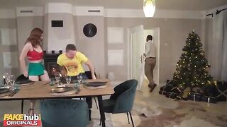 The Thanksgiving dinner is the best for this kinky family