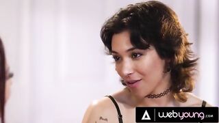 A passionate college girl has a steamy encounter with her girlfriend