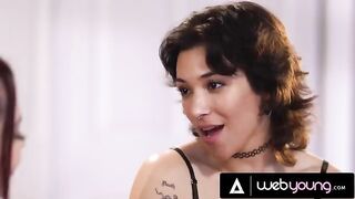 A passionate college girl has a steamy encounter with her girlfriend