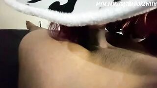 My beautiful cowgirl step-sister wants my cock very much