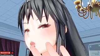 Uncensored Japanese Hentai anime ASMR ear licking Earphones recommended, great for relaxation