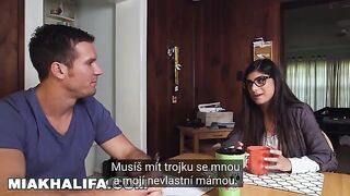 Babe Mia Khalifa was not allowed to have a threesome with her friend