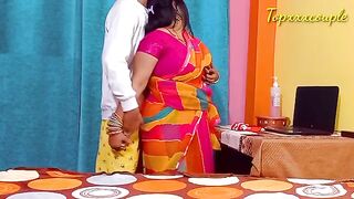 A hot Indian maid experiences her first anal and pussy fuck in this intense video