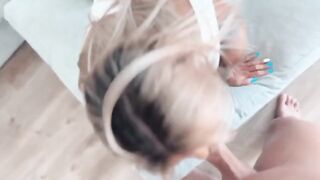 Best Blue Eyes Blowjob and Creamy Pussy I've Ever Seen - Littlebuffbabe