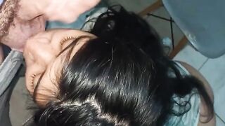 I filled his ortho with milk after sucking his dick