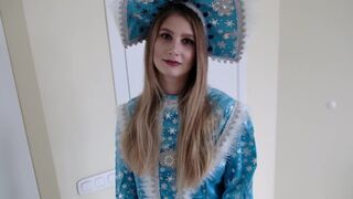 A hot blondie, possibly inspired by the stunning Purple Bitch, got lost and found passion