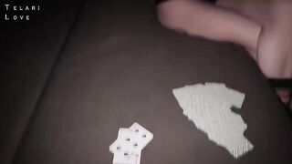 A luxury girl got fucked after playing cards with her boyfriend