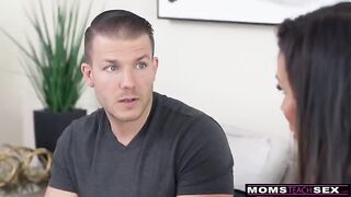 Shay Sights seduced her stepson to fuck for world peace