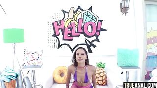 Kylie Le Beau gets her asshole gapped in intense anal action