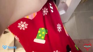 I helped my stepmom out of the washing machine, and she rewarded me with sex
