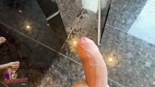 Spying for Austrian chick while she showers and jerks me off