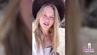 We climbed a volcano and he finished in my mouth - a real couple's outdoor adventure