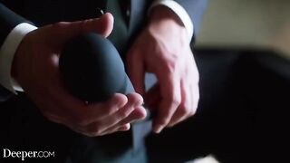 The deeper you go, the kinkier it gets. Curvy Kazumi’s gagging and spanking