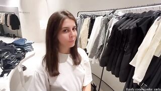 I cheated on my boyfriend in the fitting room, a risky public escapade